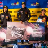 ADAC MX Masters, Gaildorf, Brian Hsu ( Suzuki / Deutschland ), Glenn Coldenhoff ( Suzuki / Niederlande ), Jeremy Sydow ( KTM / Deutschland )