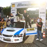 #24 Steven Gisch / Kevin Lennartz / Mitsubishi EVO 9 RS / NC 1, ADAC Saarland-Pfalz Rallye