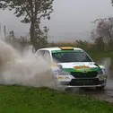 Gelungen Premiere: Julius Tannert wird im Skoda Fabia R5 im Erzgebirge dritter