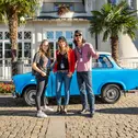 Country Rock Pop auf US Car Treffen: Stefanie Hertel, Lanny Lanner und Johanna Mross liefern am 13. September gemeinsam mit ihrer Familienband „More than Words“ den passenden Sound.