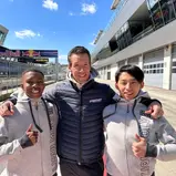 Kwanda Mokoena, Manuel Reuter und Dylan Yip (v. l. n. r.)