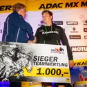 Sieger in der Teamwertung wurde das Monster Energy Kawasaki Elf Team Pfeil