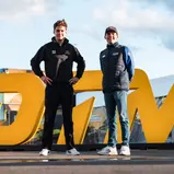Zwei Niederländer freuen sich auf ihr Heimspiel: Morris Schuring und Thierry Vermeulen (l-r)