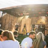 The Yellow Tones rockten Freitag und Samstag die DTM Biergarten Stage