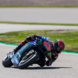 Der Franzose Fabio Quartararo belegte am Freitag die zweite Position
