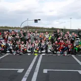 ADAC Mini Bike Cup, Oschersleben, Einführungslehrgang, Gruppenfoto