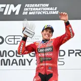 Marc Marquez jubelte über den deutschen Grand-Prix-Sieg