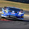 Tim Hütter greift beim Heimspiel im Lamborghini an