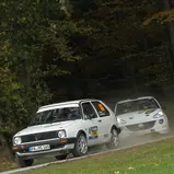 Deutsche Rallyemeisterschaft, ADAC Rallye Masters 2019; 6. Lauf, ADAC Knaus Tabbert 3-Städte-Rallye (Photo by Sascha Dörrenbächer)  #48-Helmut Stadler, VW Gold GTI