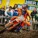 Emil Ziemer ( Schweiz / KTM ) beim ADAC MX Junior Cup 125