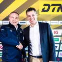 ADAC Motorsportchef Thomas Voss und Michael Strohmenger, Geschäftsführer von CineStar (l-r)
