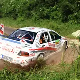 #25 Patrik Dinkel (DEU) / Monique Voigt (DEU), Mitsubishi EVO 9 RS