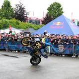 Rahmenprogramm beim Liqui Moly Motorrad Grand Prix Deutschland: Red Bull Stunt Show