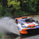 WM-Leader Kalle Rovanperä liegt bei der Central European Rally nach der Freitagsetappe in Führung