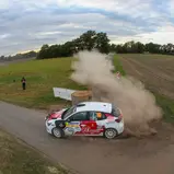 #10 Ertz, Jonas / Lade, Maresa / Opel Corsa Rally4 / RC4, ADAC Rallye Stemweder Berg 