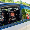 Eingespieltes Duo: Luca Pröglhöf und Christina Ettel gewannen schon gemeinsam den ADAC Opel Electric Rally Cup 2024