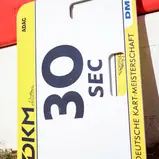 30-Sekunden-Schild, ADAC Kart Masters Kerpen