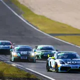 #19 / Küs Team Bernhard / Porsche 718 Cayman GT4 CS MR / Alexander Tauscher / Levi O'Dey