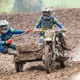 #39 Gespannduo Niels Hendrickx & Tayim Kathoven, DMX Seitenwagen, Schnaitheim