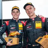 Erfolgreiche Gaststarter: Dennis Fetzer und Hubert Haupt sicherten sich den Sieg in der ProAm-Wertung