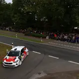 #10 Ertz, Jonas / Lade, Maresa / Opel Corsa Rally4 / RC4, ADAC Rallye Stemweder Berg 