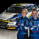 DRM, Hermann Gassner / Ursula Mayrhofer vor dem Hyundai i20 R5