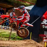 Leopold Lichey ( Deutschland / Honda / KMP-HONDA-RACING BY DVAG ) beim ADAC MX Youngster Cup