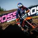 Harry Dale sorgte mit einem Start-Ziel-Sieg im ADAC MX junior Cup 85 für Aufsehen