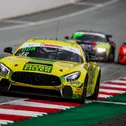 Mercedes-AMG GT4 der Tabellenführer Julien Apothéloz und Luca Trefz