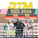 Das Podium im Sonntagsrennen von Hockenheim
