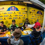 ADAC MX Masters, Fürstlich Drehna, Sebastien Pourcel ( KTM / Frankreich ), Dominique Thury ( Kawasaki / Deutschland ), Marcus Schiffer ( Suzuki / Deutschland ), Nikolaj Larsen ( Honda / Dänemark ), Dennis Ullrich ( KTM / Deutschland )