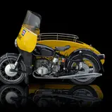 Frisch restauriertes ADAC Straßenwacht-Gespann Nr. 328: Im ADAC Oldtimer-Ratgeber 2026/2027 wird die Geschichte der 1962 in Dienst gestellten BMW R 60/2 nachgezeichnet (Foto: Dörre Design)