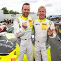 Großer Jubel bei Hendrik Still (li.) und Max Kronberg