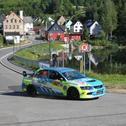 Schnellster Masters-Pilot bei der AvD-Sachsen-Rallye: Peter Corazza im Mitsubishi Lancer