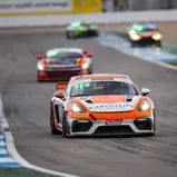#92 Wimmer Werk Motorsport / Emil Heyerdahl / Raphael Rennhofer / Porsche 718 Cayman GT4 RS CS, Hockenheimring
