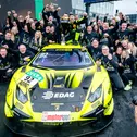Erstmals ging die DTM-Meistertrophäe an Lamborghini und SSR Performance