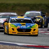 Gelb und Blau für die Ginetta von KRT Racing aus Schweden