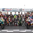 Insgesamt 21 Piloten aus sieben Ländern waren beim Test in Misano dabei