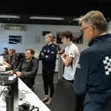 Die Datenanalyse mit Ingenieuren des Audi F1-Projekts war ein wichtiger Bestandteil des Trainings