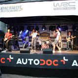 ADAC Rallye Deutschland, Service Park, Band, Groovin Affairs