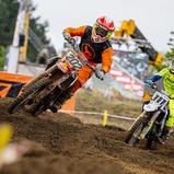Ryan Oppliger beherrschte die Konkurrenz im ersten Lauf des ADAC MX Junior Cup 85
