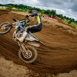 Jan Krug ( Deutschland / Triumph / DÖRR MOTORSPORT TRIUMPH RACING ) beim ADAC MX Youngster Cup