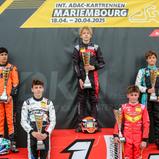 Podium der X30 Junior