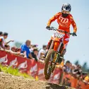Im ADAC MX Junior Cup 125 führt Förderpilot Simon Längenfelder weiterhin die Fahrerwertung an