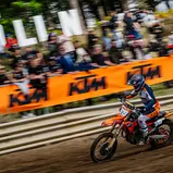 Quentin Prugnieres fuhr souverän den Laufsieg im ADAC MX Youngster Cup ein