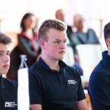 ADAC Stiftung Sport Einführungsseminar 2020, Bad Endorf, Förderpiloten (v.l.) Tim Tramnitz, Nick Loof und Luke Wankmüller