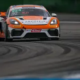 #92 Wimmer Werk Motorsport / Emil Heyerdahl / Raphael Rennhofer / Porsche 718 Cayman GT4 RS CS, Hockenheimring