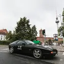 Porsche 928 zwischen rotem Rathaus und Funkturm Porsche 928 zwischen rotem Rathaus und Funkturm