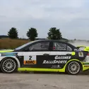 Anwärter auf den Gesamtsieg bei der 'LiterMonte': Hermann Gaßner Junior im Mitsubishi Lancer R4