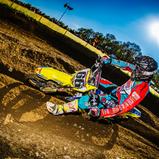 ADAC MX Masters, Jauer, Tim Koch ( Deutschland / Suzuki / stielergruppe.mx Johannes-Bikes Suzuki ) auf seiner Maschine beim ADAC MX Masters